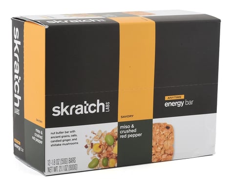 Skratch Labs Anytime Energy Bar (Miso) (12)